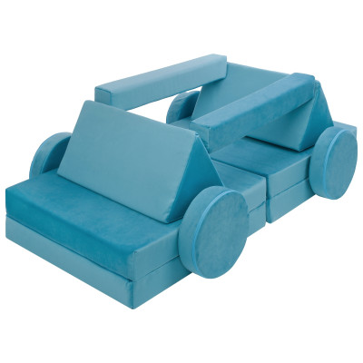 Sofá modular multifuncional para niños de bloques de espuma